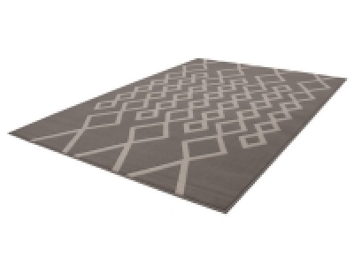 KAYOOM Designerteppich Lina 400 Taupe / Elfenbein