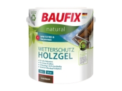 Lidl Baufix BAUFIX natural Wetterschutz-Holzgel, 2,5 Liter