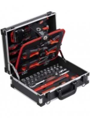 Werkzeugkoffer »COX566101«, Aluminium, bestückt, 100-teilig