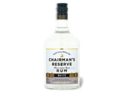 Chairmans Reserve White Rum 43% Vol 19.99 €