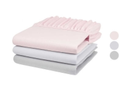 Livarno Home Feinbiber Spannbettlaken, 90-100 x 200 cm 5.99 €