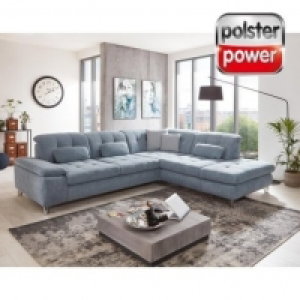 Roller  polsterpower Ecksofa - blau - verschiedene Ausführungen