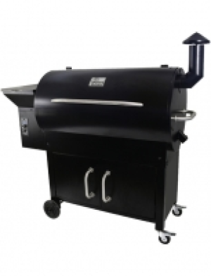 Hagebau  Pelletsmoker »Indiana«, Grillrost BxT: 86 x 49 cm, emaillierter Stahl,