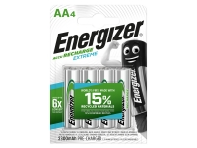 Energizer NiMH Akkumulator Extreme, Mignon AA Batterie, 2300 mAh, vor 7.32 €