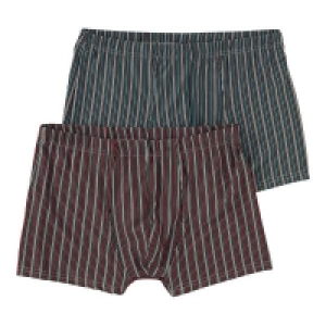 Herren-Retroshorts mit Streifen, 2er Pack 5.99 €