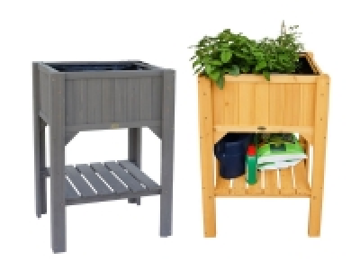 HABAU Hochbeet Kompakt mit Ablage, stabile Holzkonstruktrion, inkl.  64.99 €