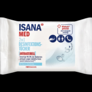 Rossmann Isana Med 2in1 Desinfektionstücher