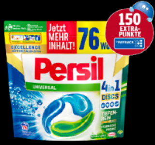 Penny  150 Extra-Punkte beim Kauf von Persil Universal Discs