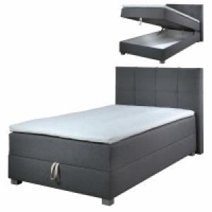 Roller  Boxspringbett - grau - H2 - 100x200 cm