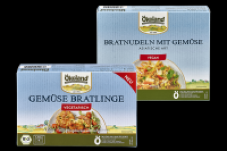 Denns Ökoland Gemüse-Bratlinge und Fertiggerichte