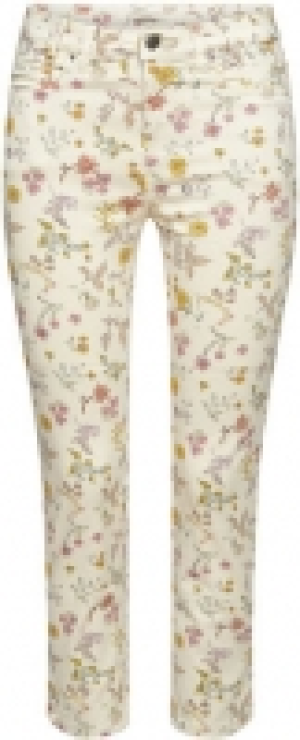 ESPRIT Hose, 7/8-Länge, Blumenmuster, für Damen