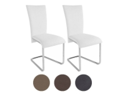 Homexperts verchromter Freischwinger »Mulan«, 2er Set 120.04 €