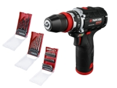Lidl Parkside Performance PARKSIDE PERFORMANCE 12 V Akku-Bohrschrauber Set &raquo;PBSPA 12 C3&laquo;, mit 39