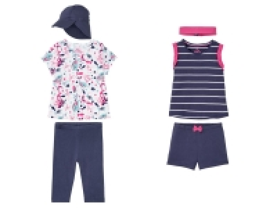 LUPILU® Kleinkinder Mädchen Set, 3-teilig, mit Baumwolle 5.99 €