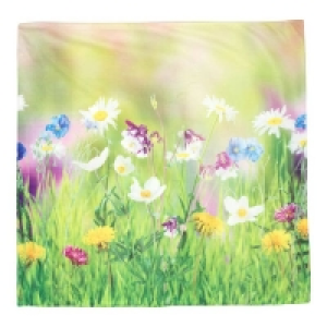 Kissenhülle mit Blumendesign, ca. 50x50cm 3.99 €
