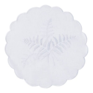 Deckchen mit Blumenstickerei, Ø ca. 29cm 1.99 €