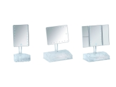 Wenko LED-Standspiegel mit Organizer 28.80 €