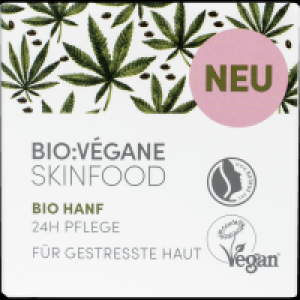 Bio:vÉgane Skinfood Bio Hanf 24h Pflege