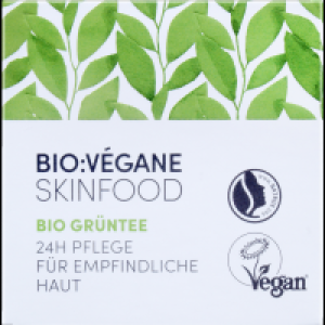 Bio:vÉgane Skinfood Bio Grüntee 24h Pflege