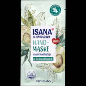 Isana Handschuhmaske mit Aloe Vera und Avocadoöl