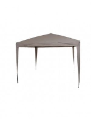Pavillon »Starter«, Spitzdach, rechteckig, taupe, (BxT): 300 x 300 cm