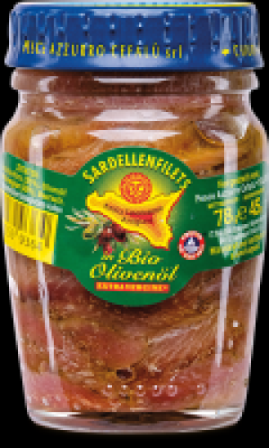 Pesce Azzurro Cefalù Sardellenfilets in Olivenöl 3.27 €