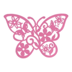 Deckchen in Schmetterlingsform, ca. 24x33cm 1.59 €