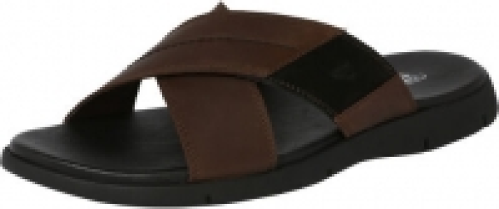camel active Pantoletten, Leder, Logo-Prägung, für Herren