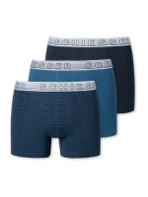 Karstadt  Schiesser Pants, 3er-Pack, Farbmix, Webgummibund, Baumwolle, für Junge