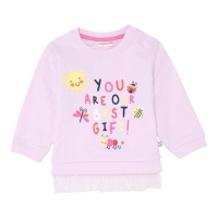 NKD  Baby-Mädchen-Sweatshirt mit schickem Frontaufdruck