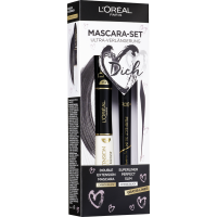 Rossmann Loréal Paris Muttertags-Set Double Extension Carbon Black Mascara + Superliner Perf