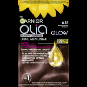 Rossmann Garnier Olia Glow Dauerhafte Haarfarbe 6.12 Schimmerndes Hellbraun