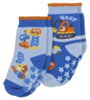 Thermo- Socken 2er-Pack, ABS-Druck 1.00 €