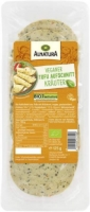 Veganer Tofu-Aufschnitt Kräuter (gekühlt) 2.69 €