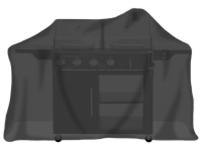 tepro Abdeckhaube für Gasgrill, wasserabweisend, schwarz 32.63 €