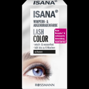 Isana Lash Color Wimpern- & Augenbrauenfarbe schwarz