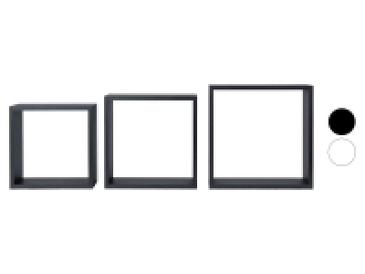 Livarno Home Regalwürfel, mit Wandhalterung, 3er-Set 9.99 €
