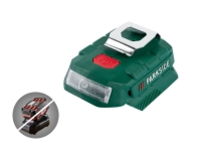 PARKSIDE® 20 V Akku-Adapter »PAA 20-Li B2«, mit LED-Leuchte, ohne Akku 7.99 €