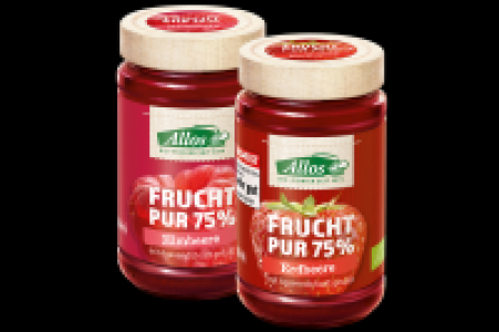 Denns Allos Fruchtaufstrich Frucht pur