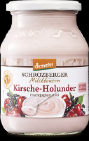 Ebl Naturkost  Schrozberger Milchbauern Genussjoghurt Kirsche-Holunder