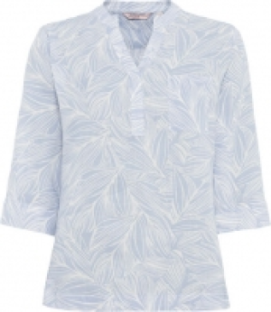 adagio Tunika, 3/4 Ärmel, Split-Neck, Leinen, für Damen 29.99 €