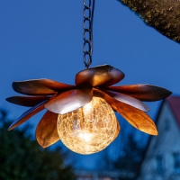 Norma I Glow LED-Solar Lotusblume