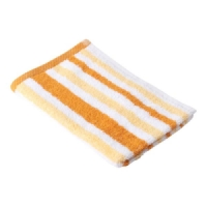 Gästehandtuch mit Streifendesign, 30x50cm 1.04 €