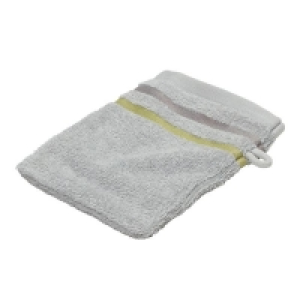 Waschhandschuh mit Streifen-Bordüre, 16x21cm 8.99 €