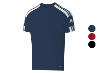 Lidl Adidas adidas Herren T-Shirt Squadra, aus strapazierfähigem, recyceltem Polye