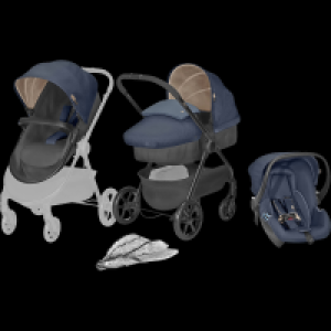 Rossmann Cbx By Cybex 3in1 Travelsystem Onida, Jeansy Blue