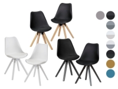 Wohnling Retro Esszimmerstuhl Lima Skandi 2er Set 115.00 €