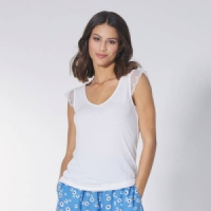 Damen-Top mit Spitzenärmeln 4.19 €