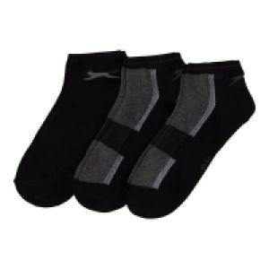 Slazenger Herren-Sport-Sneakersocken, 3er-Pack 2.79 €