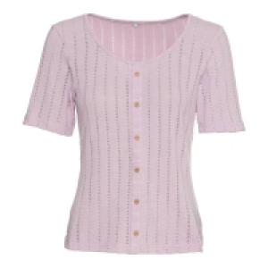 Damen-T-Shirt mit Knopfleiste 6.99 €